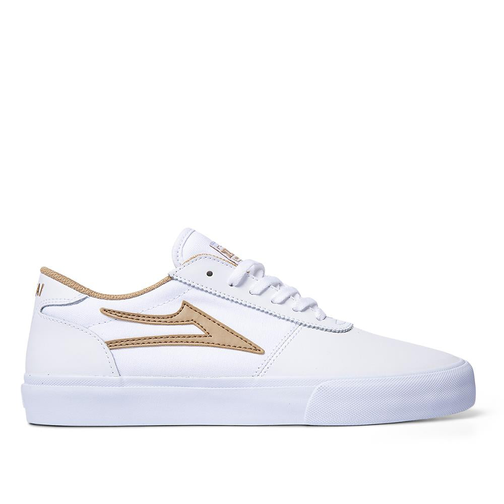 Lakai Manchester - White Leather | Source Skate Co