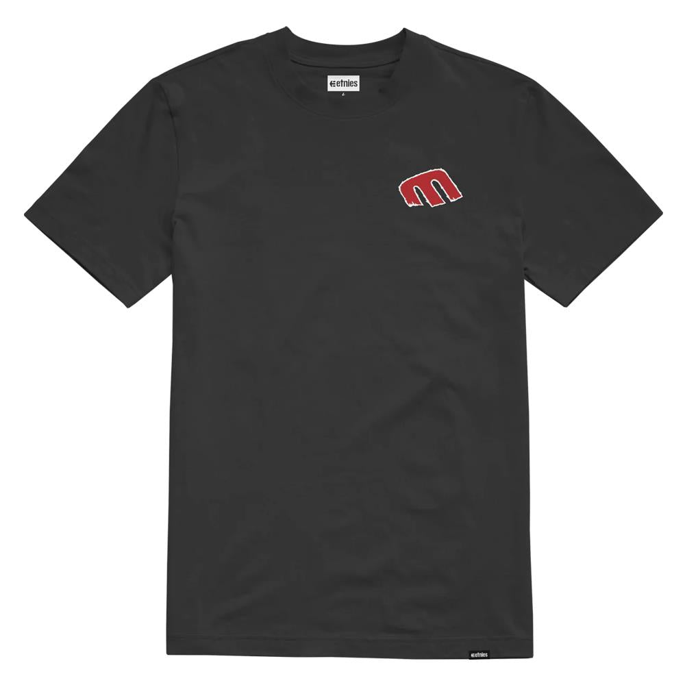 Etnies Rebel E T-shirt - Black/Red