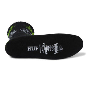 HUF x Cypress Hill Compass Plantlife Sock - Black