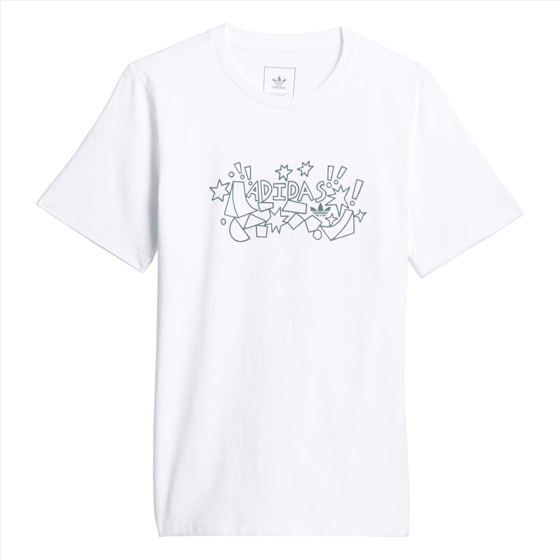 ★adidas originals★LIISA CHISHOLM LAMPS HALFSLEEVE TEE★ Adidas Liisa Chisholm Ramps T-Shirt - White | Source Skate Co
