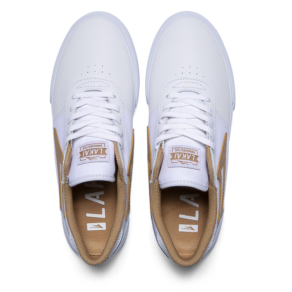 Lakai Manchester - White Leather | Source Skate Co