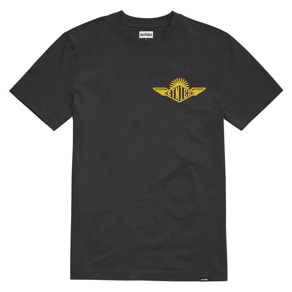 Etnies Wings T-shirt - Black/Yellow