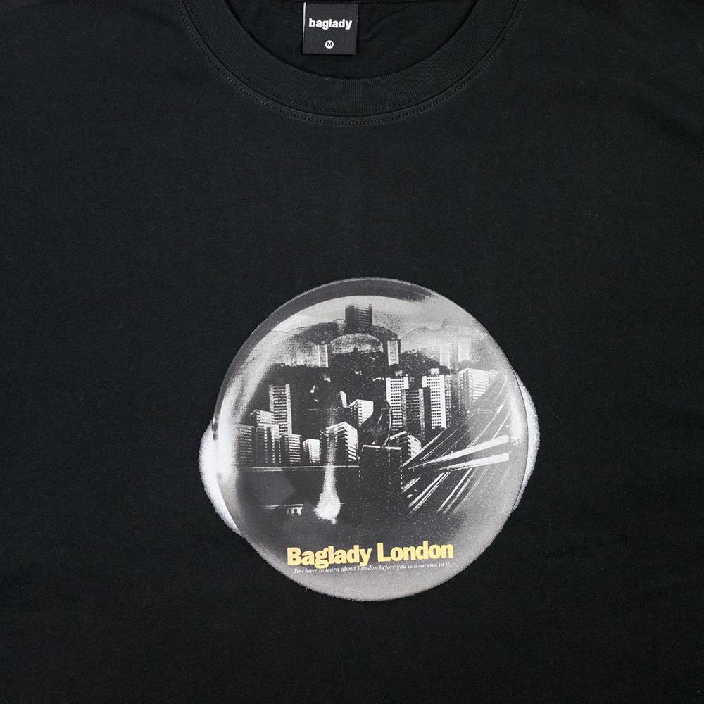 Baglady Survive London T-shirt - Black