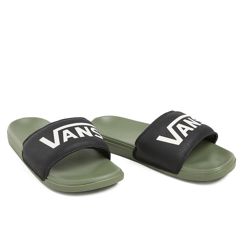 Vans La Costa Slide-On Black/Olivine Source Skate Co