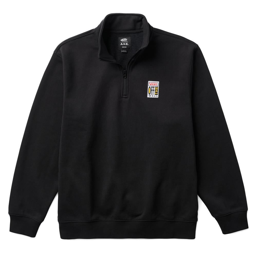Vans AVE Quarter Zip Sweatshirt - Black