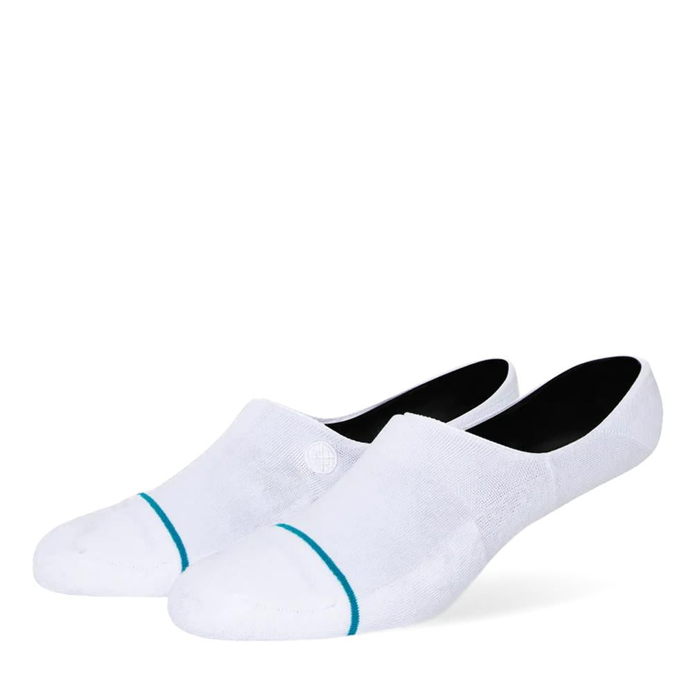 Stance Icon No Show Socks - White - Large