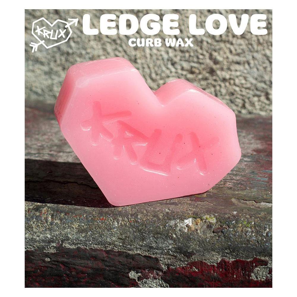 Krux Skateboard Wax Wax Ledge Love Curb Wax Pink Source Skate Co