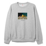 Poetic Collective Skate or Die Crewneck Sweater - Heather Grey