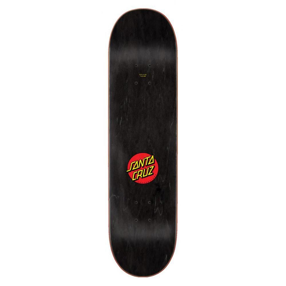 Santa Cruz Skateboard Deck - Classic Dot Black 8.25"