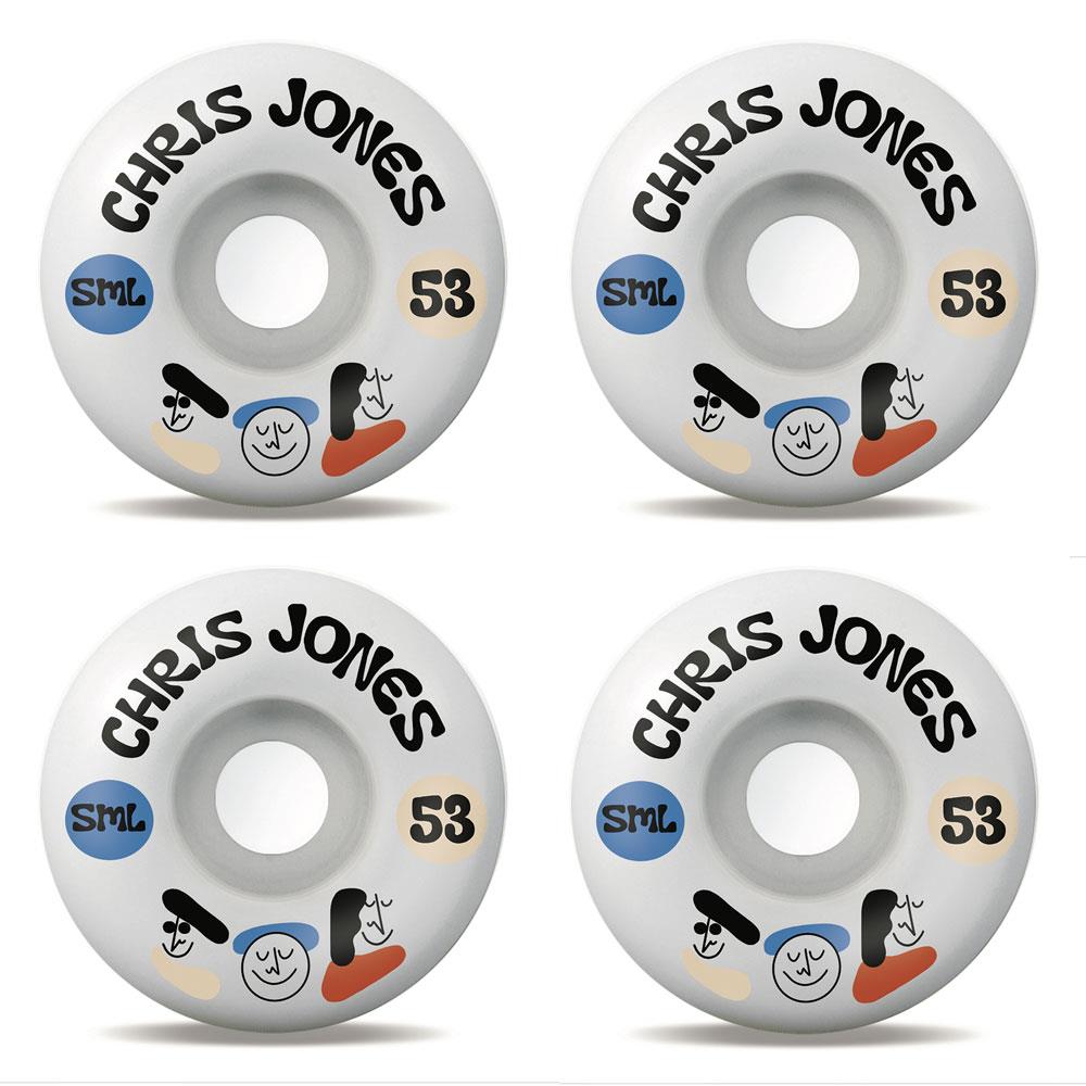 sml. Wheels - Bluff Park Series Chris Jones V-Cut 99a 53mm (4 Pack)