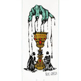Welcome Skateboard Deck - Chalice Nick Garcia White 8.38"