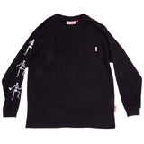 Lovenskate Porta Potty Party Longsleeve T-Shirt - Black
