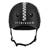 Pro-Tec Low Pro FIT Checkered Helmet - Matt Black