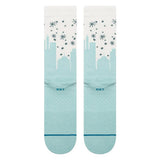 Stance Big City Elf Crew Socks - Ice Blue - Large