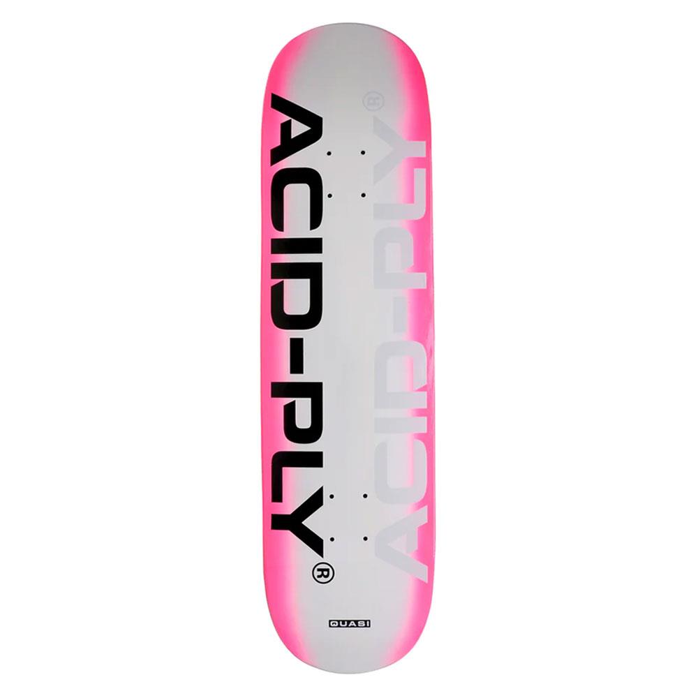 Quasi Skateboard Deck - Technology One Deck (Pink) 8.5"