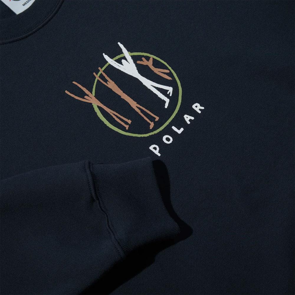 Polar Gang Crewneck - Navy/Blue