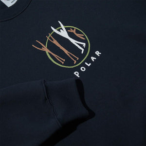 Polar Gang Crewneck - Navy/Blue