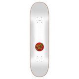 Santa Cruz Skateboard Deck - Classic Dot White 8"