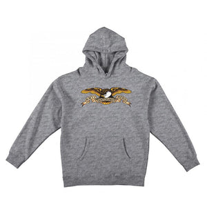 Anti Hero Eagle Hoodie - Grey Heather