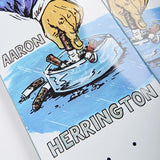 Polar Skateboard Deck - Aaron Herrington Chain Smoker White 8.125"