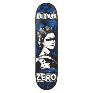 Zero Skateboard Deck - Devil Inside Dane Burman Blue 8.25"