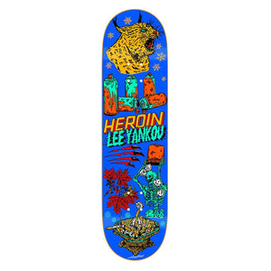 Heroin Skateboard Deck - Lee Yankou Life 8.25"