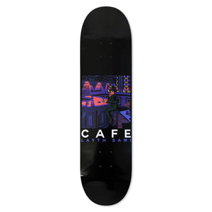 Skateboard Cafe Deck - Barfly Layth Sami Black 8.5"