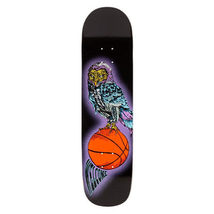 Welcome Skateboard Deck - Hooter Shooter on Bunyip Black 8"