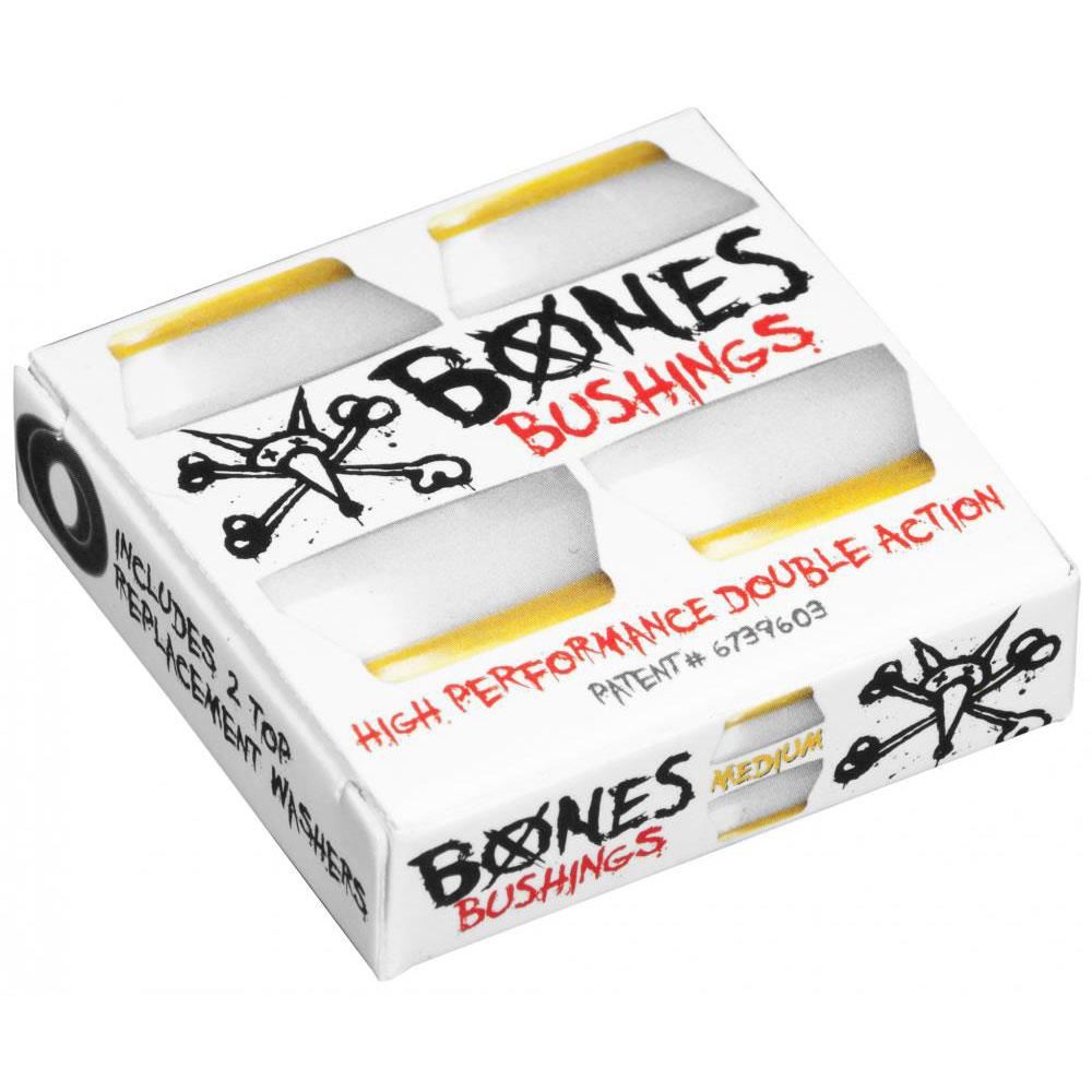 Bones Skateboard Bushings - Medium 91a Yellow (2 Pack)