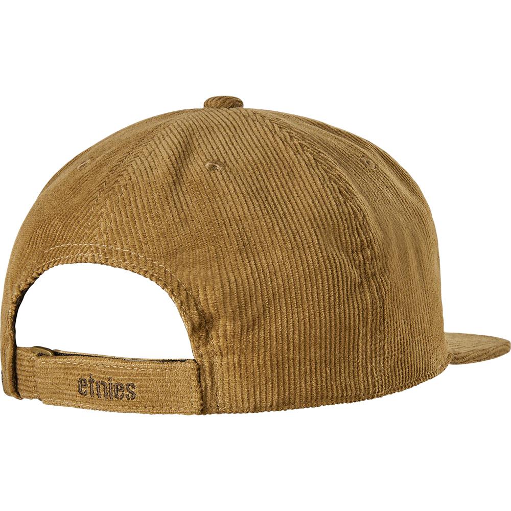 Etnies Arrow Cord Strapback Hat - Brown