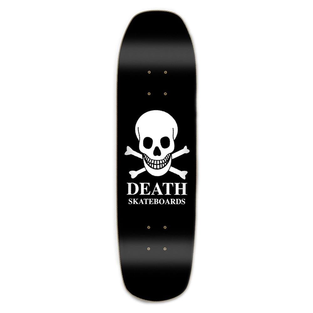 Death Skateboard Deck - Black OG Skull 9" (Shaped)