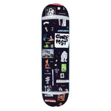 Hockey Skateboard Deck - Summoned Ben Kadow 8.18"
