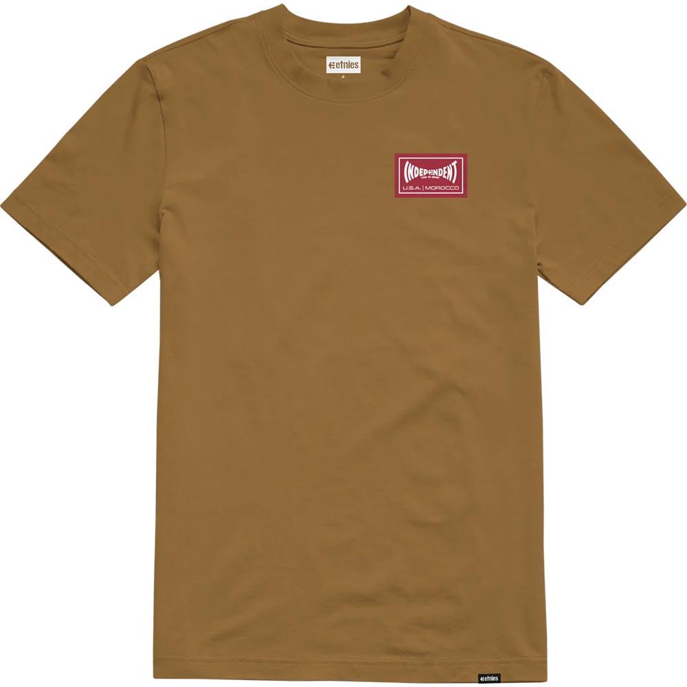 Etnies Independent Wash T-Shirt - Tobacco