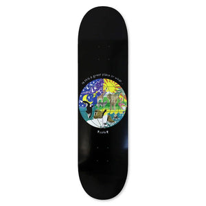 Skateboard Cafe Skateboard Deck - Great Place Black 8.25"