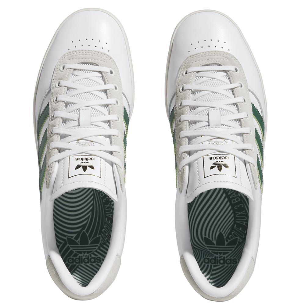 Adidas Puig Indoor - Flat White/Dark Green