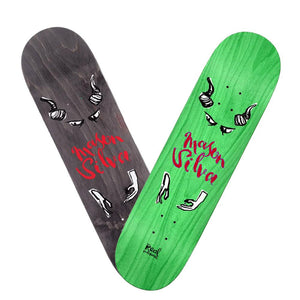 Real Skateboard Deck - Mason Natas II 8.12" - GREEN OR BLACK!