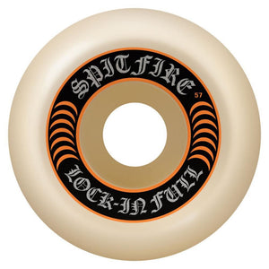 Spitfire Wheels - Formula Four Lock In Full White 99a 54mm (4 Pack)