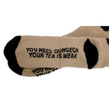 Lovenskate x Dungeon Socks - Black/Tea