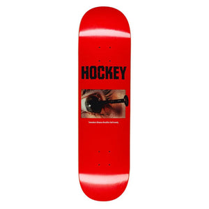 Hockey Skateboard Deck - Breakfast Insanity Ben Kadow Red 8.25"