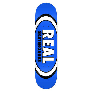 Real Skateboard Deck - Team Classic Oval Blue 8.5"