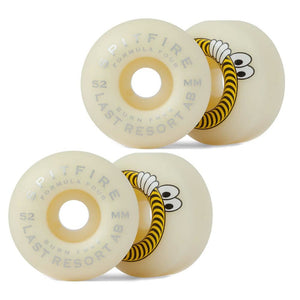 Spitfire x Last Resort Wheels - Formula Four Classics 99a 52mm - Yellow (4 Pack)
