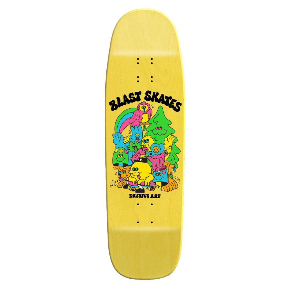 Blast Skateboard Deck - Dreyfus Art 9.5" (Shaped)