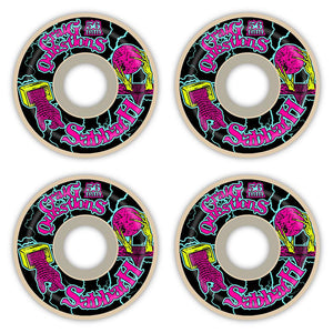 Sabbath Wheels - Craig Questions x French Conical White 99a 56mm (4 Pack)