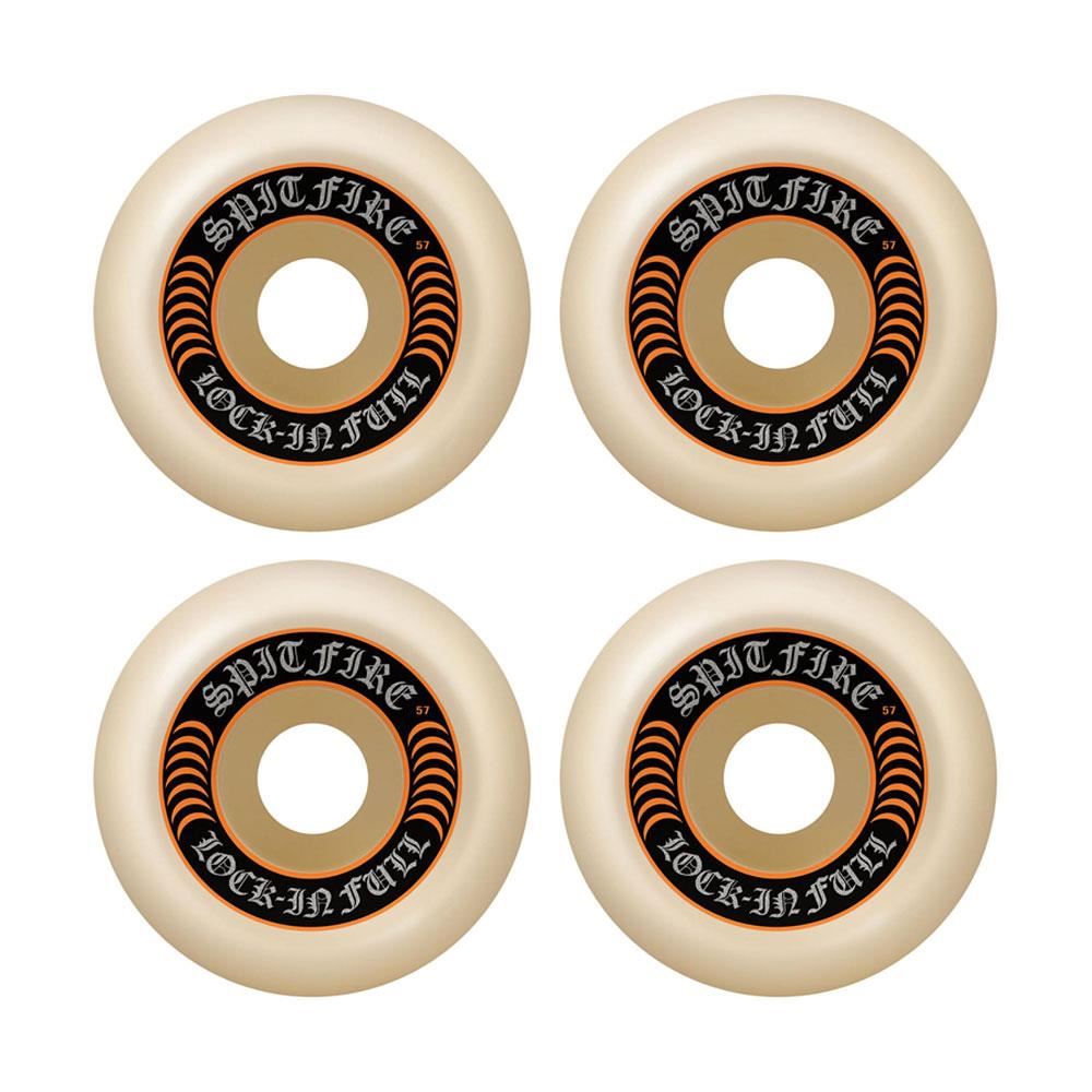 Spitfire Wheels - Formula Four Lock In Full White 99a 54mm (4 Pack)