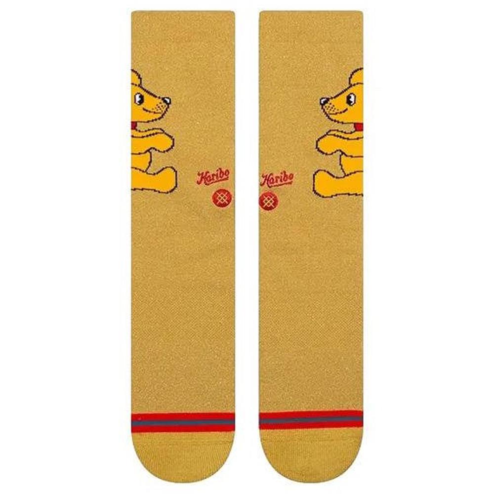 Stance Haribo Gummie Bear Socks - Gold