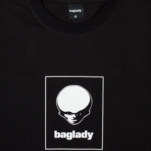 Baglady Alien Logo T-Shirt - Black