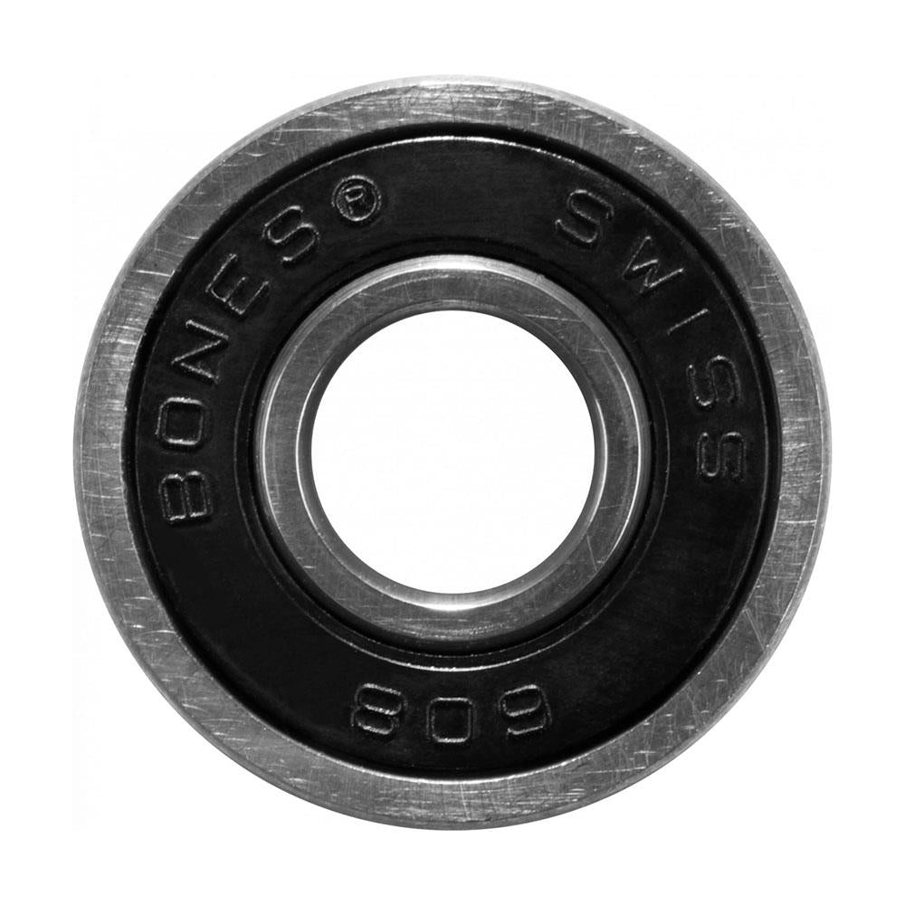 Bones Skateboard Bearings - Swiss Bearings (8 Pack)