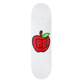 Skateboard Cafe Deck - Pink Lady White/Red Stain 8.5"