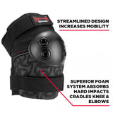 187 x Independent Killer Pads - Jr. Six Pack Set - Black - Junior
