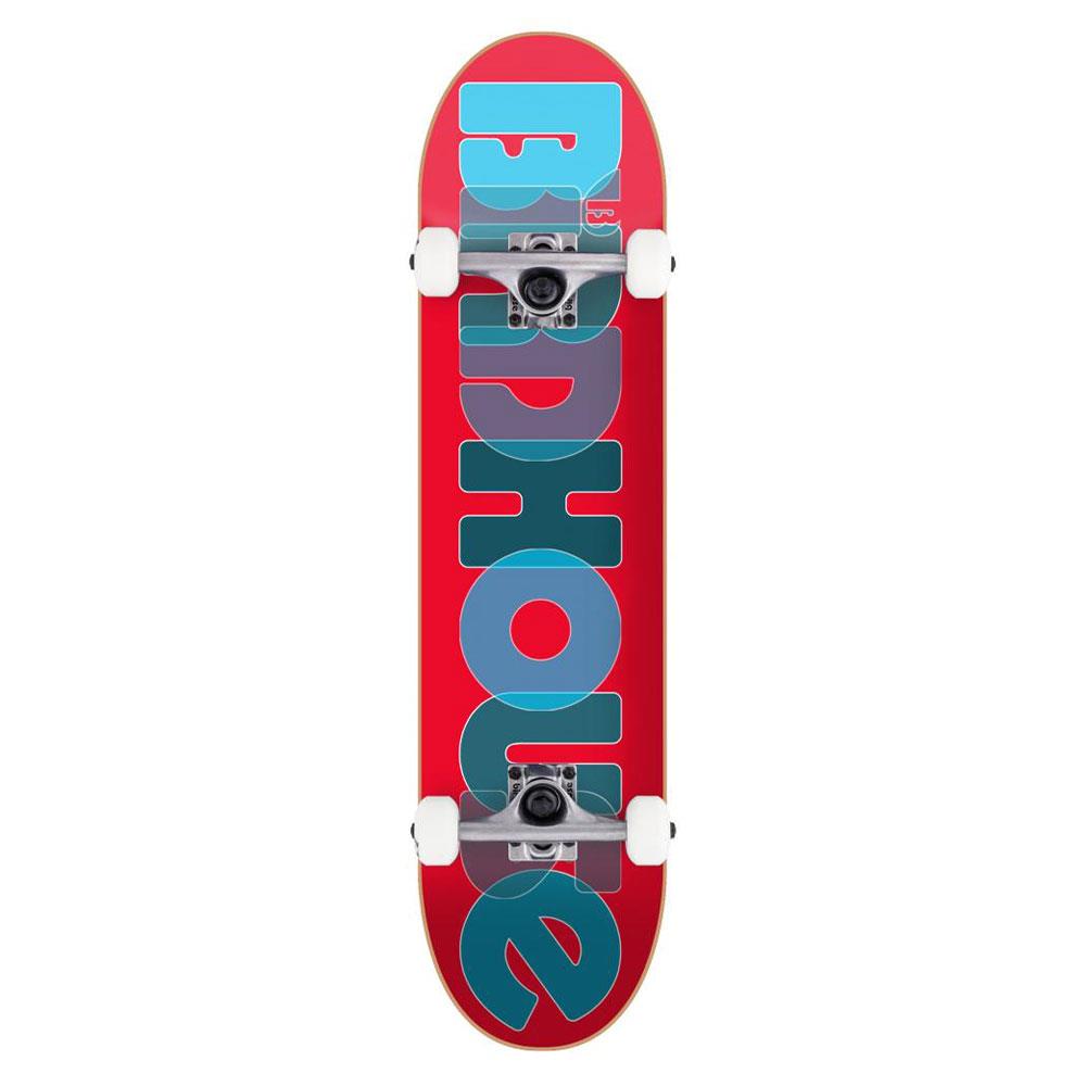 Birdhouse Complete Skateboard - Stage 1 Opacity Logo 2 Red 8"